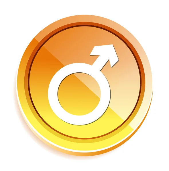 Male sign icon — Stock Vector