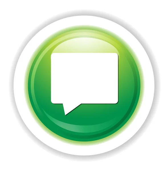 Speech Bubbles Icon — Stock Vector