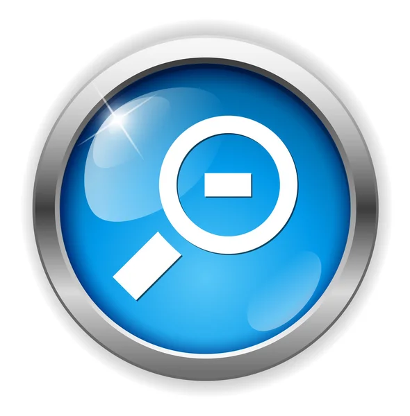 Magnifier web icon — Stock Vector