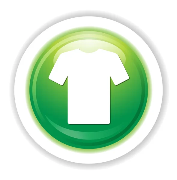 T shirt web icon — Stock Vector