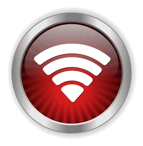 WiFi web iconen — Stockvector