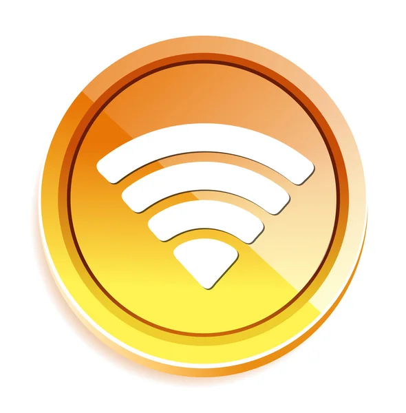 Ícones web Wifi — Vetor de Stock