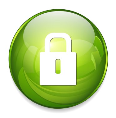 kilit web düğmesi