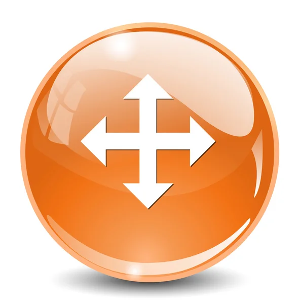 Ikona znak křížku — Stockový vektor