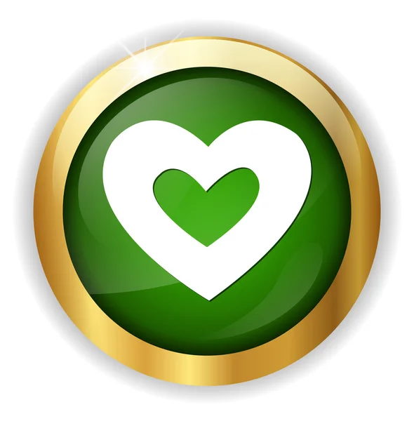 Heart web icon — Stock Vector