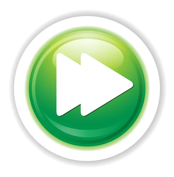 Media player button — Stock Vector