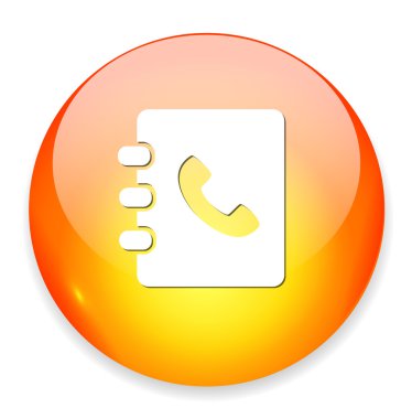 Telefon rehberi simgesi