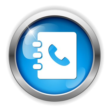 Telefon rehberi simgesi