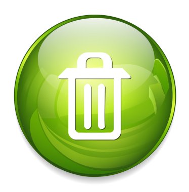 çöp kutusu simgesini