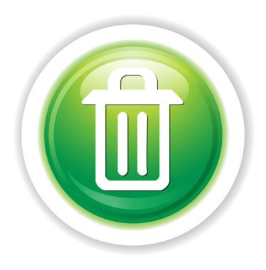 çöp kutusu simgesini