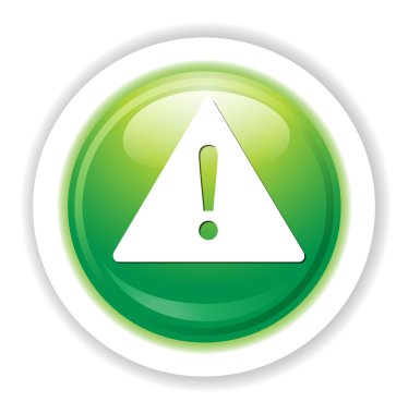 Ünlem işareti tehlike işareti simgesi