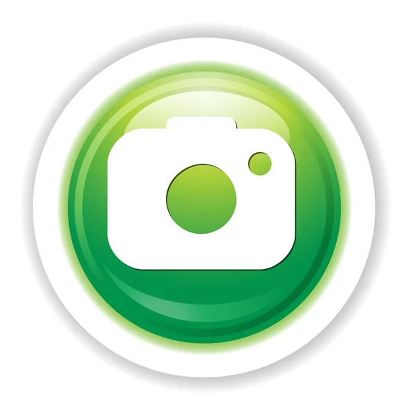 Icona web fotocamera — Vettoriale Stock