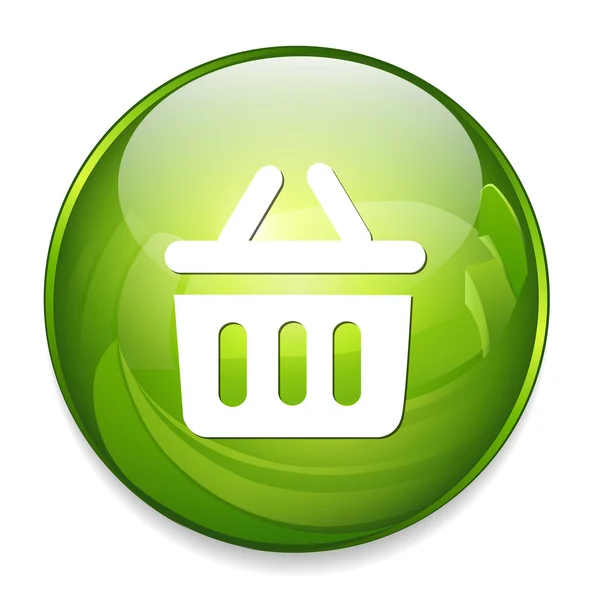 Shopping basket icon — Stock Vector