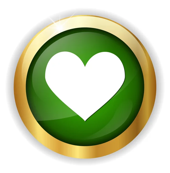 Heart web icon — Stock Vector