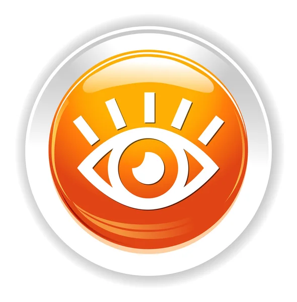 Ojo icono web — Vector de stock