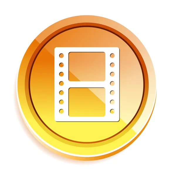 Film strip icon — Stock Vector