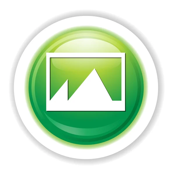 Photo web icon — Stock Vector