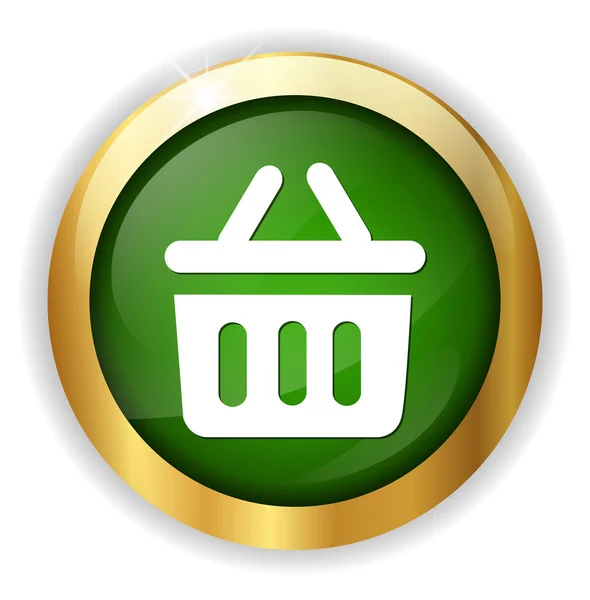 Shopping basket icon — Stock Vector