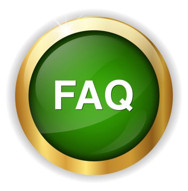 Frequently asked questions icon clipart