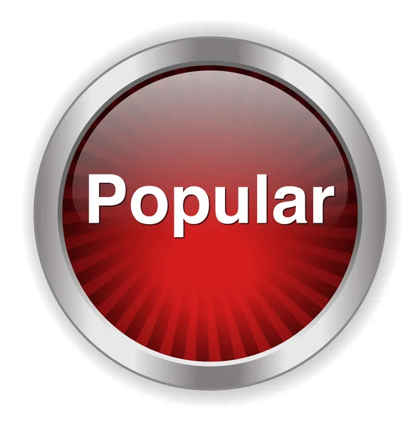 Populaire word-knop — Stockvector