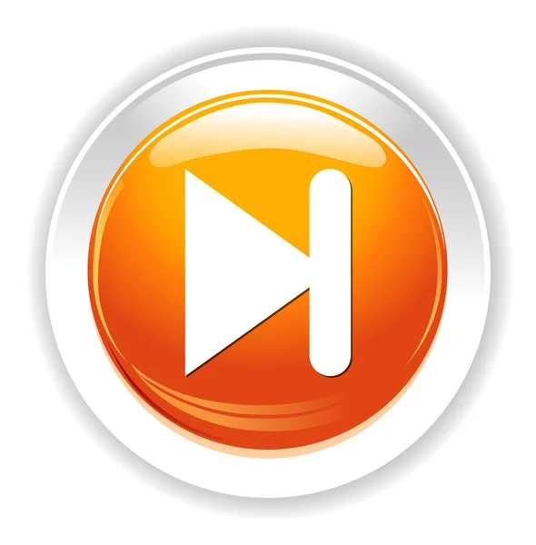 Media player button — Stock Vector