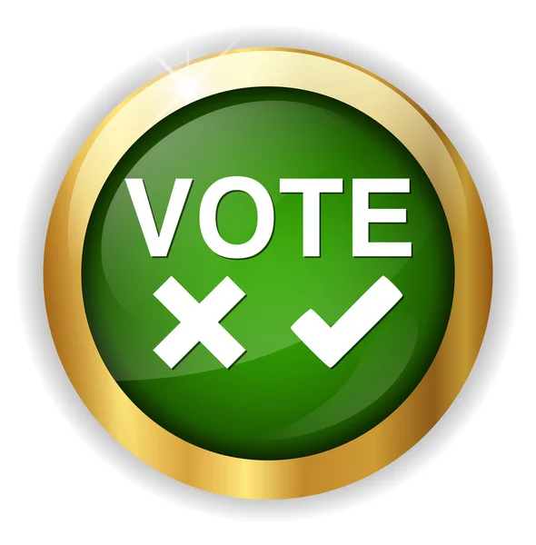 Icône web vote — Image vectorielle