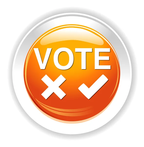 Εικονίδιο web ψηφοφορία — Διανυσματικό Αρχείο