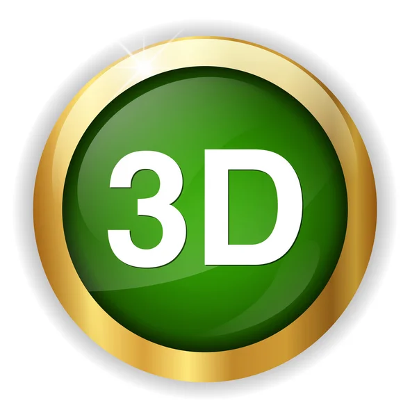 3D word-knappen — Stock vektor