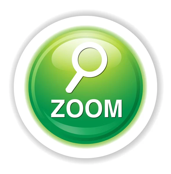 Ícone da web zoom — Vetor de Stock