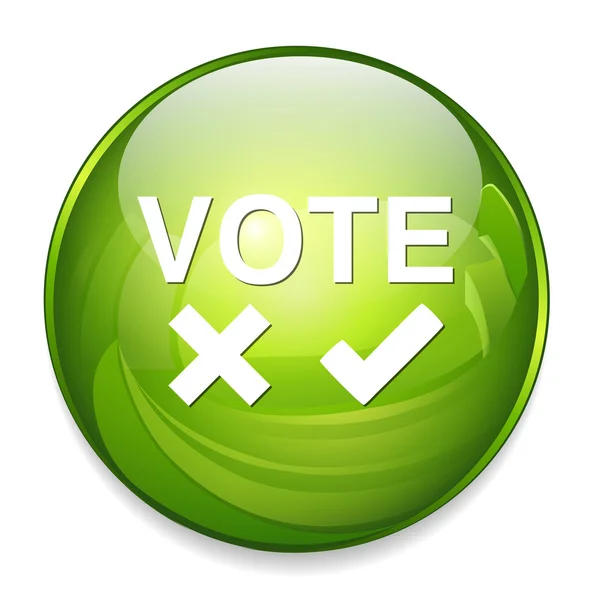 Εικονίδιο web ψηφοφορία — Διανυσματικό Αρχείο