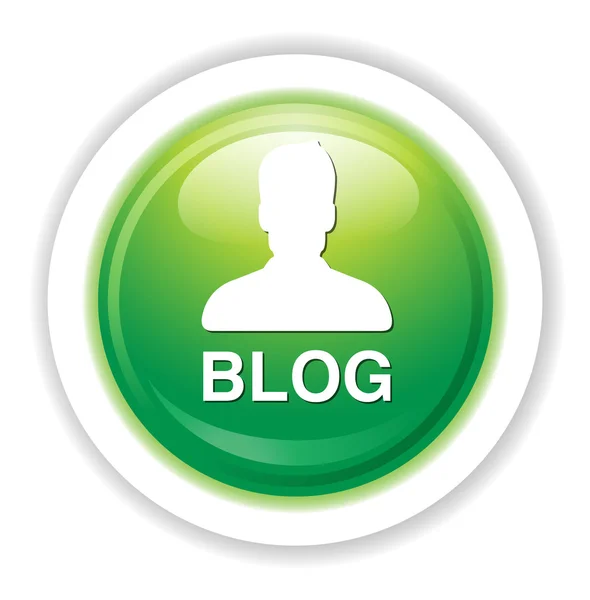 Blog-Ikone — Stockvektor