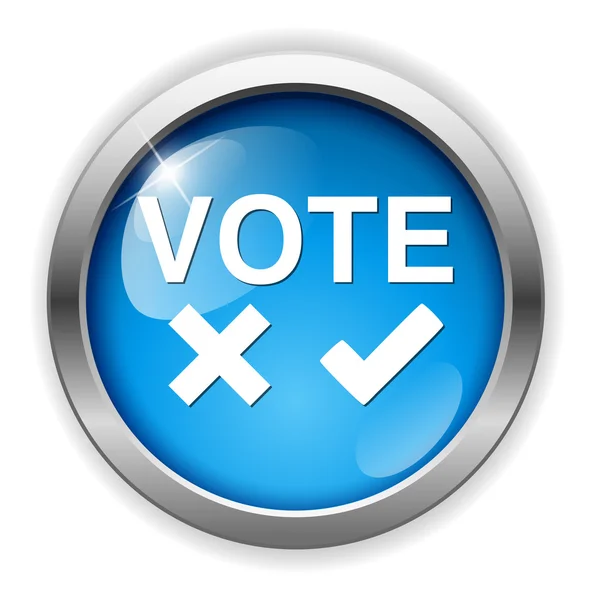 Voto icono web — Vector de stock