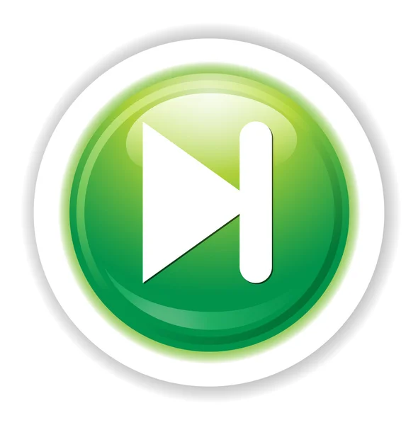 Media player button — Stock Vector