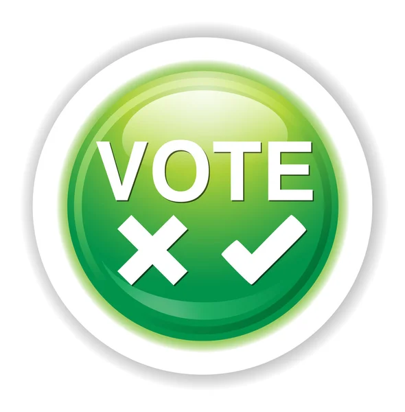 Voto icono web — Vector de stock