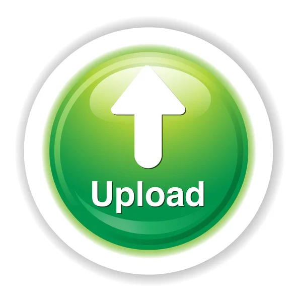 Upload web icon — Stock Vector