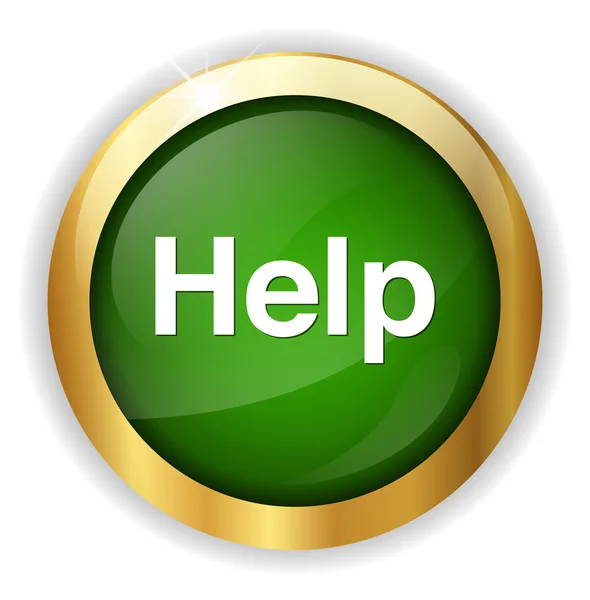 Icono del botón Ayuda — Archivo Imágenes Vectoriales