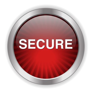 Güvenli düğme simgesi