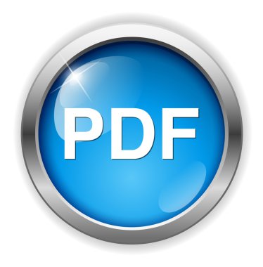 PDF düğme simgesi