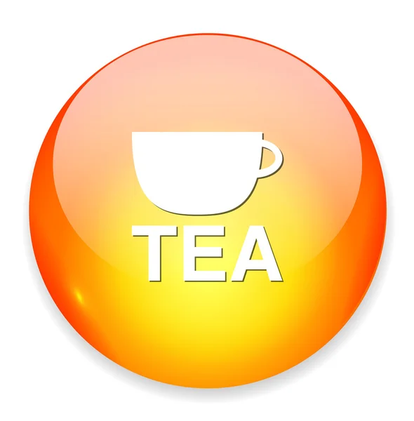 Tea web icon — Stock Vector