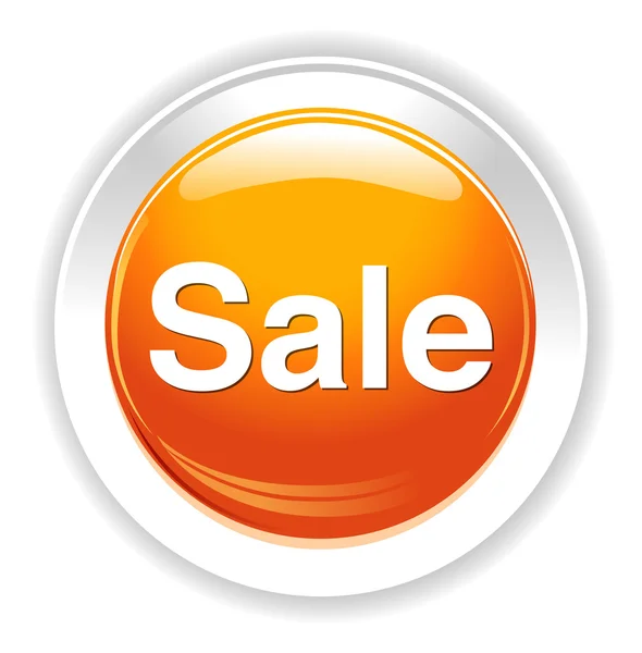Sale button icon — Stock Vector