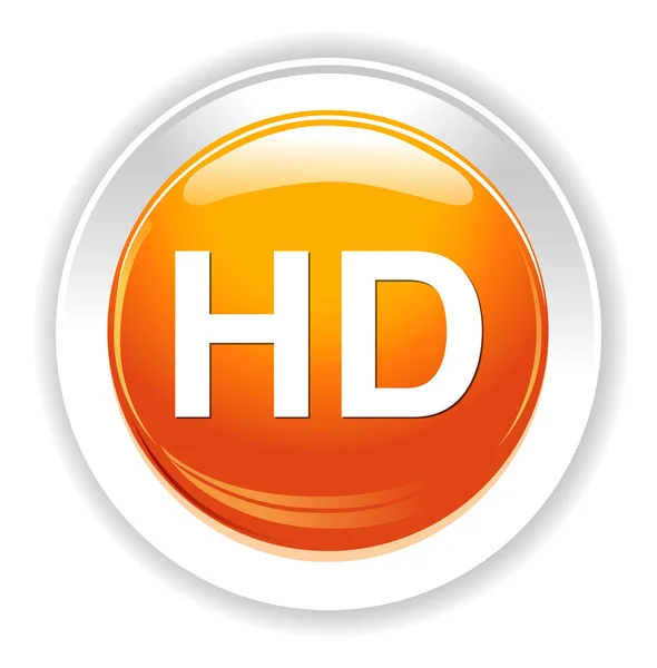 Icono de pantalla HD — Vector de stock