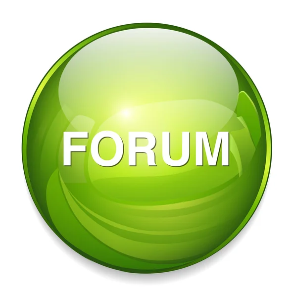 Icona web del forum — Vettoriale Stock