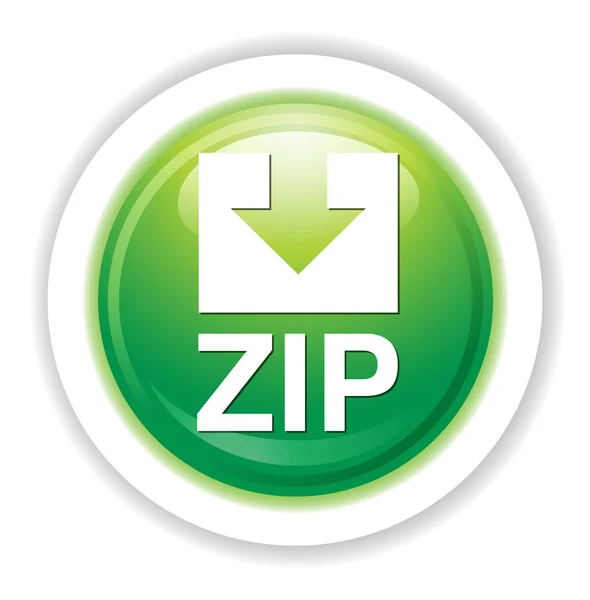 Icône de fichier zip — Image vectorielle