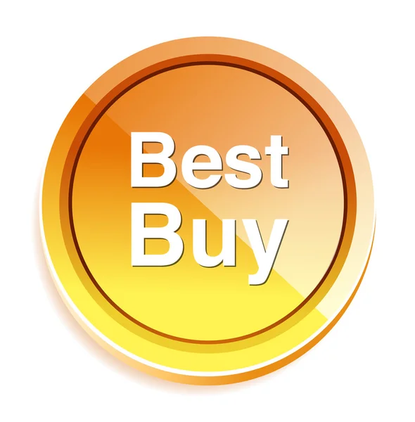 Best Buy Best buy knop — Stockvector