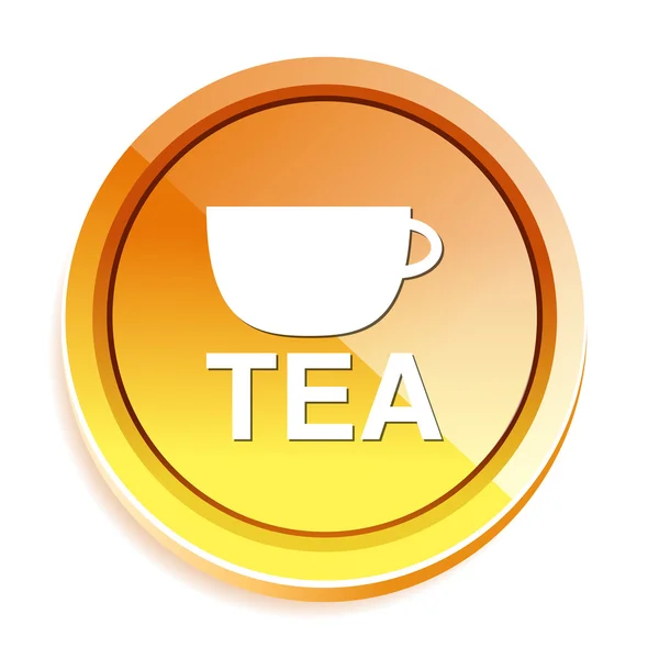 Tea web icon — Stock Vector