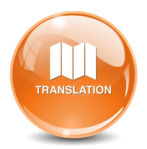 Translate knoppictogram — Stockvector