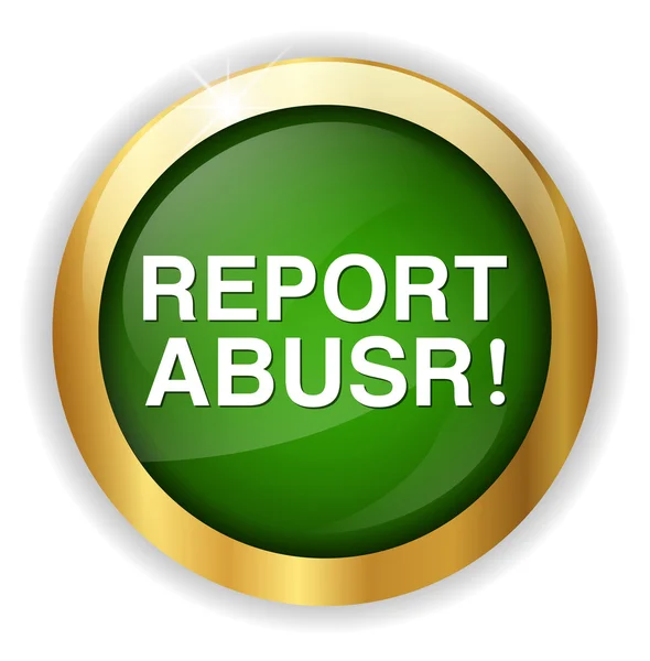 Report Abuse Button — Stock Vector