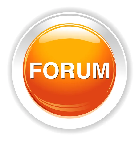 Icona web del forum — Vettoriale Stock