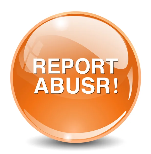 Report Abuse Button — Stock Vector