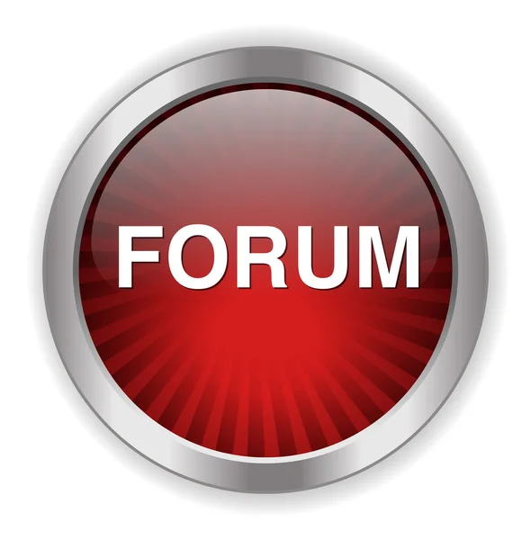 Icona web del forum — Vettoriale Stock